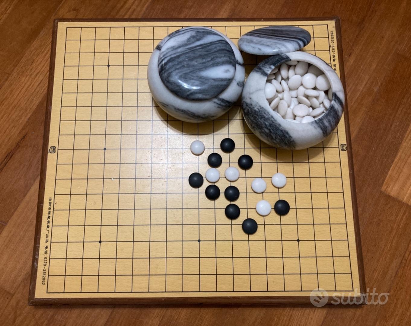 Set 3 Scacchiere Go Pieghevoli In Pelle PU - Portatili Per Viaggi, 3 Misure Diverse