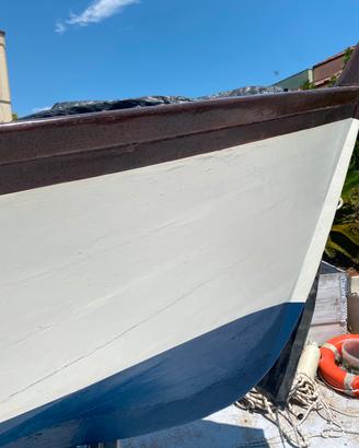 Gozzo Greco in legno 550 con Motore Jhonson 15cv