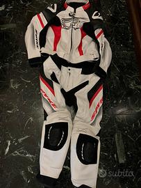 Tuta moto Spyke Estoril Sport Red/white