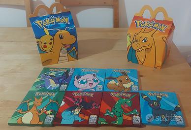 Lotto 6 pacchetti Pokemon McDonald's
