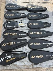 Racchette da tennis YONEX e HEAD