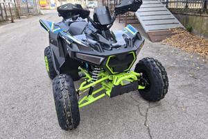 QUAD 125 R8 BLACK PORTAPACCHI DIETRO