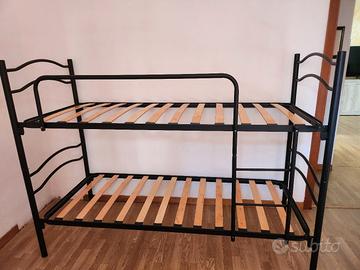 struttura letto a castello con reti