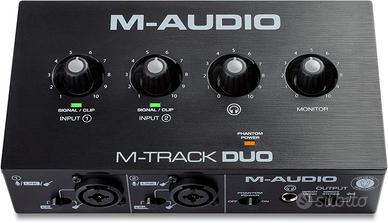 M-Audio M-Track Duo — Interfaccia audio