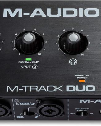 M-Audio M-Track Duo — Interfaccia audio