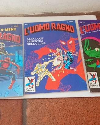 L'UOMO RAGNO STAR COMICS PRIMI NUMERI LEGGI TUTTO