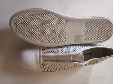 Sneackers slip on Rocco P in pelle 40