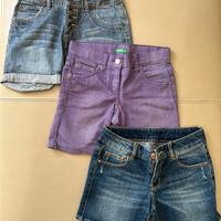 Bermuda jeans bambina