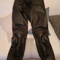 Pantalone tuta moto uomo pelle tg.52