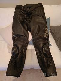 Pantalone tuta moto uomo pelle tg.52