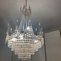 Lampadario in cristallo Swarovski