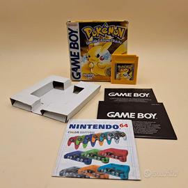 Pokémon Versione Gialla Game Boy ITA Boxato