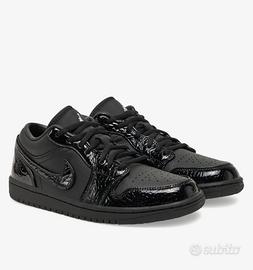 Nike Air Jordan 1 Low N°44.5 Croco NUOVE