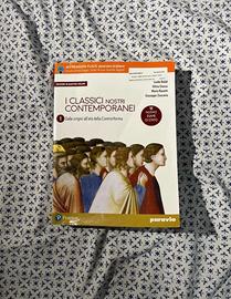 Libro di letteratura italiana per scuole superiori