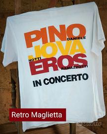 T-shirt tour Pino Daniele/Jova/Eros - 1994 - tgL