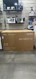 Tcl Smart Tv 55” 4k ultra Hd nuovo