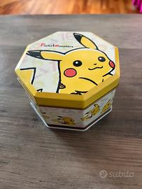 Scatola in Metallo Pokémon Pikachu dal Giappone