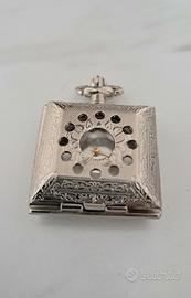 Orologio da taschino/collana al quartz vintage 