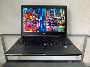 WORKSTATION HP ZBOOK I7 24GB RAM SCHEDA VIDEO 2GB