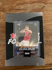 Card Viktor Gyokeres numerato su /50 Topps