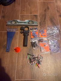 Strumenti di bricolage in blocco