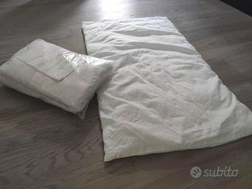 2 cuscini antisoffoco + piumino leggero - USATI