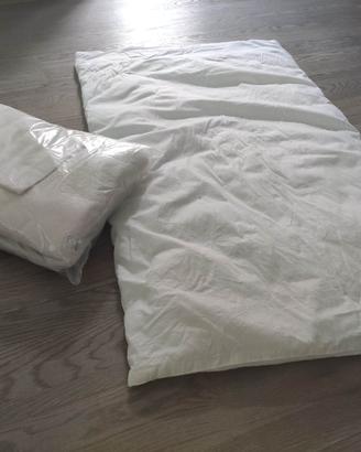 1 cuscino antisoffoco + piumino leggero - USATI