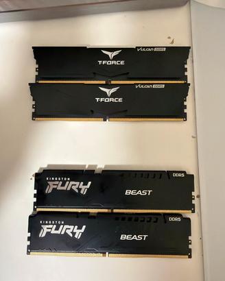 Ram DDR5 2x16gb / 2x32gb /4x32gb