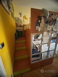 Letto a ponte per ragazzi