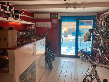 Officina vendita e riparazione biciclette avviata