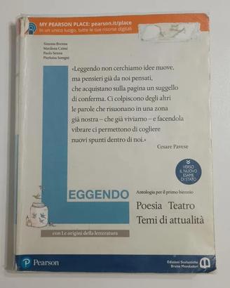 Leggendo. Antologia italiana. 9788869104619