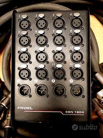 CIABATTA PROEL EBN 1604 STAGE BOX 16 IN 4 OUT