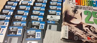 Corso musica con floppy disk