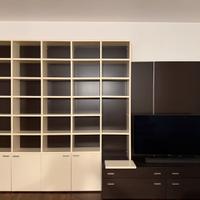 LIBRERIA DI PREGIO IN VERO LEGNO - MOBILE TV