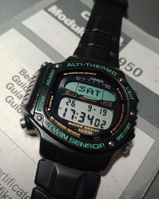 Casio ALT-6000 Vintage anni 90 Altimetro Barometro
