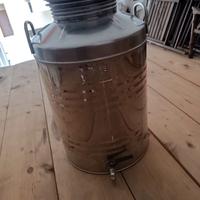 bidone in acciaio inox