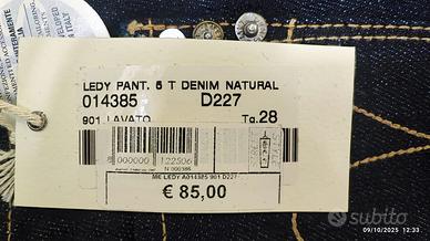 MET  jeans Donna blu  4 Pezzi Super Stock Lot.1001