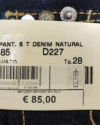MET  jeans Donna blu  4 Pezzi Super Stock Lot.1001