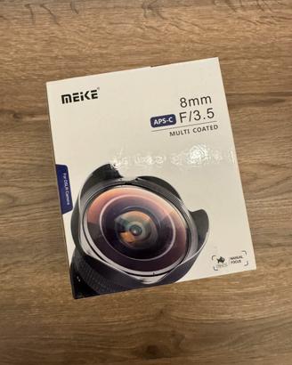 Meike MK-8mm F3.5 Fisheye – Nikon F Mount –  nuovo