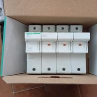 Base portafusibile Schneider 3P+N 22x58