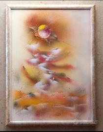 Dipinto surrealismo-astratto