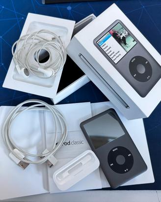 Apple iPod Classic 6gen 120GB black completo