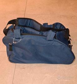 Borsone viaggio palestra valigia zaino blu sport