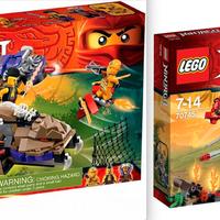 Lego Ninjago 70745 e 70746