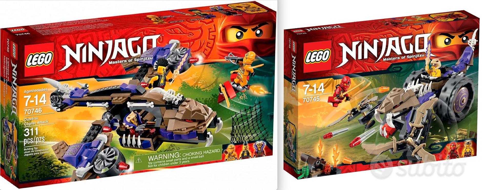 Lego Ninjago 70745 e 70746 Tutto per i bambini In vendita a Como
