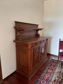 Credenza/buffet in legno massello stile classico