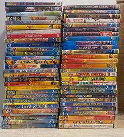 Dvd cartoni animati set 58 pz