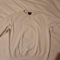 Felpa Bianca Bershka 