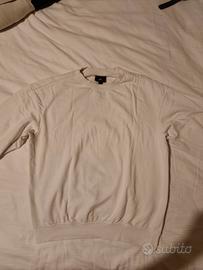 Felpa Bianca Bershka 