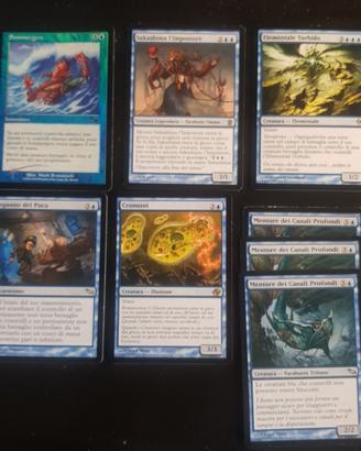 Carte di Magic the Gathering  104 blu 